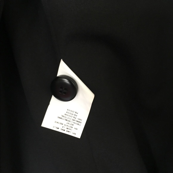 Armani Collezioni blazer jacket black size 10 - Picture 5 of 7